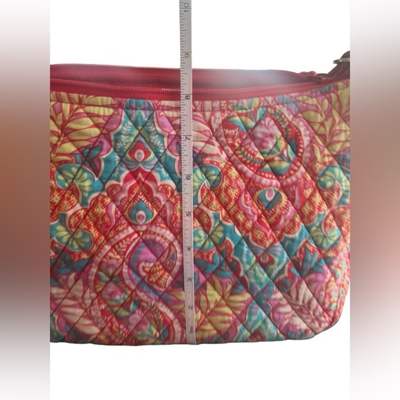 Vera Bradley Colorful Quilted Shoulder Bag Purse - Picture 14 of 15